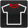 Custom t-shirts icon
