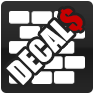 Wall decals icon